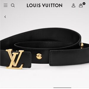 Louis Vuitton reversible belt